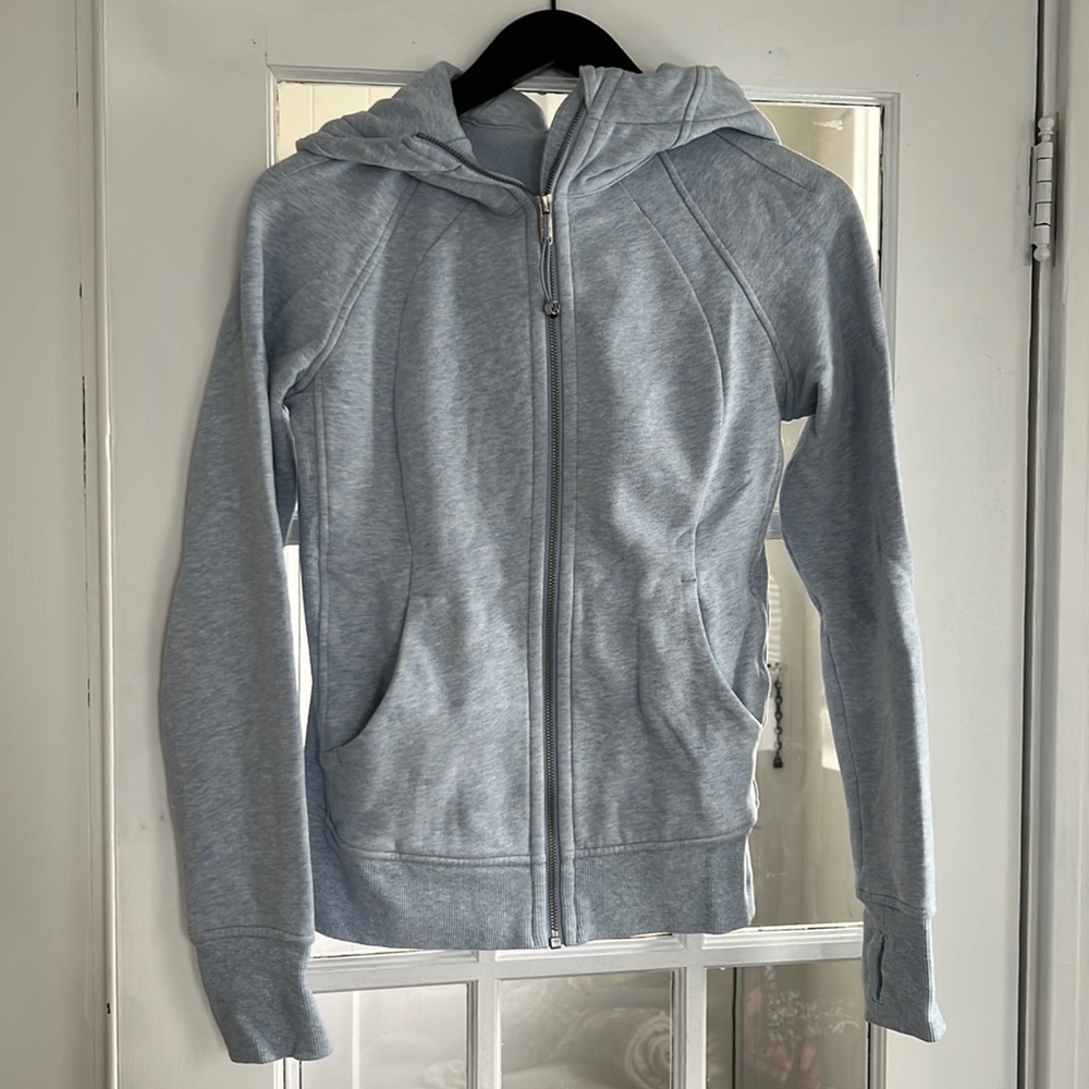 Lululemon full zip scuba hoodie